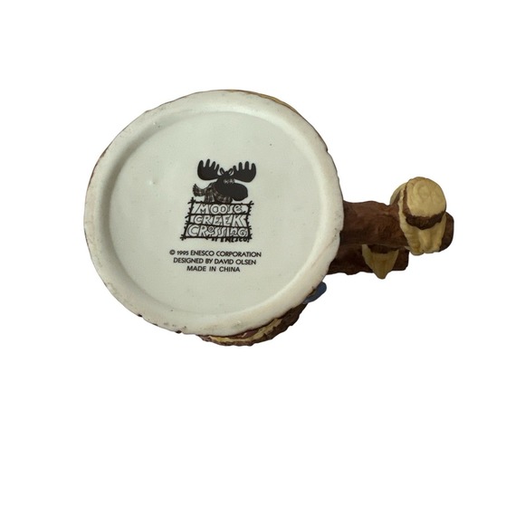 Vintage Enesco Moose Creek Crossing Cup Mug When you Hear the Call Go Wild Y2K - Picture 3 of 5